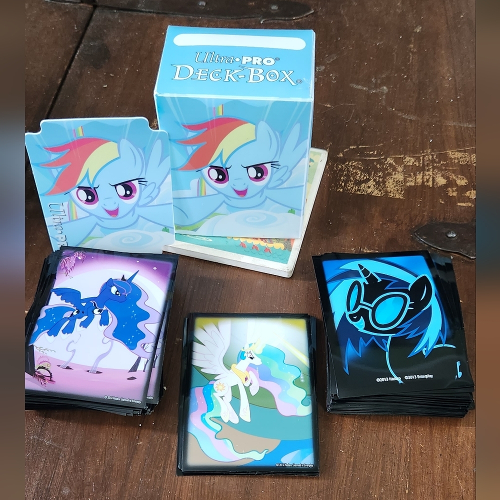 My little pony trading card box